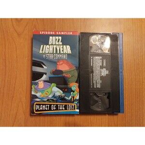 Buzz Lightyear of Star Command Episode Sampler “Planet of the Lost” VHS RARE